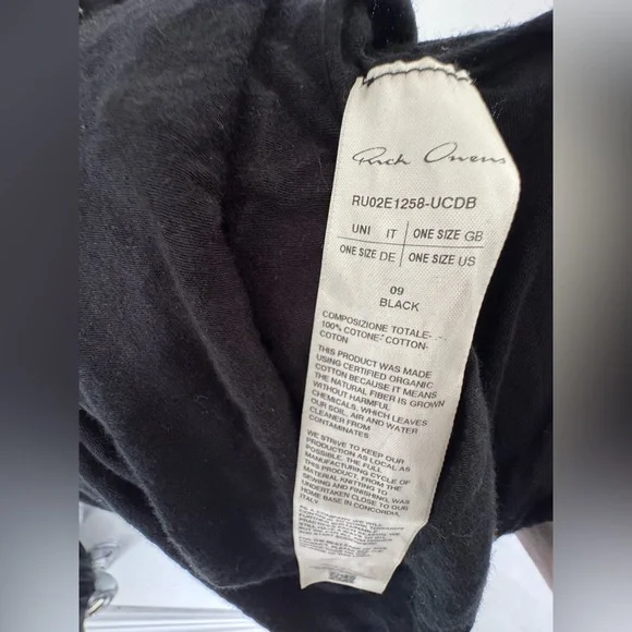 Rick Owens Jumbo LS Double Tee